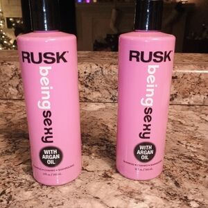 Rusk Being Sexy Shampoo with Argan Oil.New